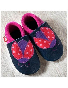 Chausson en cuir T18-19 -...