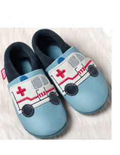 Chausson en cuir T24-25 -...