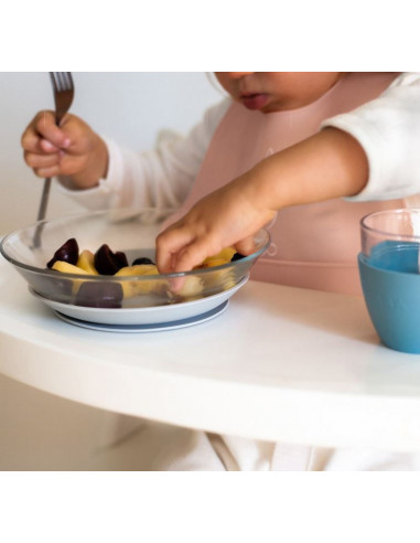 Coffret repas en verre avec ventouse...