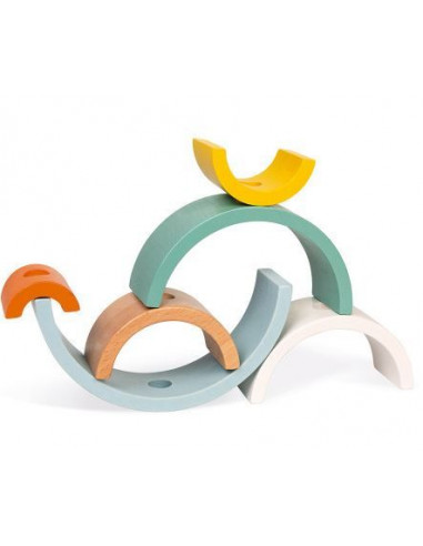 Tortue arc en ciel bois - Sweet Cocoon