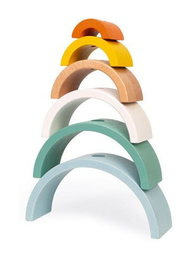 Tortue arc en ciel bois - Sweet Cocoon