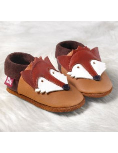 Chausson en cuir T24-25 -...