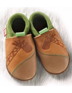 Chausson en cuir T24-25 -...