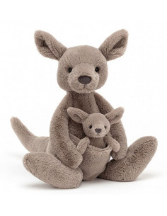 Peluche kangourou Kara - 37cm