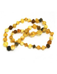 Collier d'ambre - Rond...
