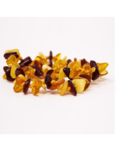 Collier d'ambre - Galet