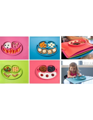 Set de table Happy Mat - Rose fuchsia
