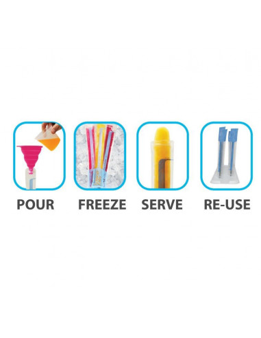 Lot de 20 pochettes à glaçons...