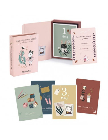 Cartes mes 12 premiers mois - Après...