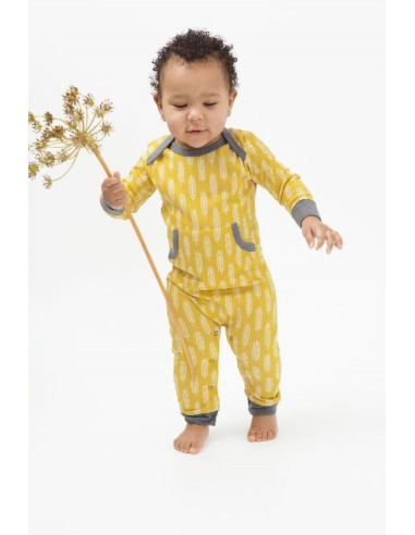Pyjama coton bio sans pied - Havre...