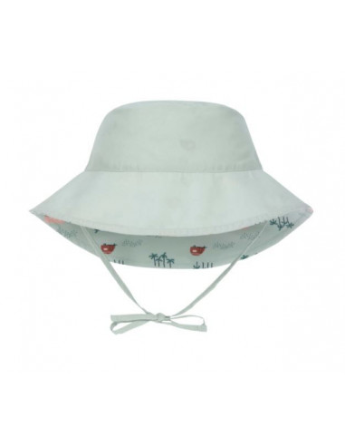Chapeau de soleil réversible 3-6mois...