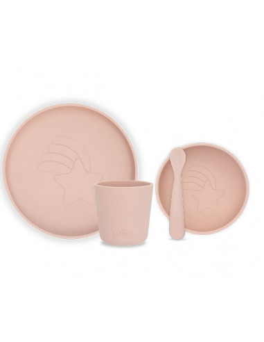 Set vaisselle silicone avec ventouse...