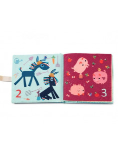 Livre tissu à compter -... 2