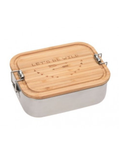 Boîte à goûter inox et...