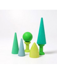 Forêt mixte 7pcs Grimm's