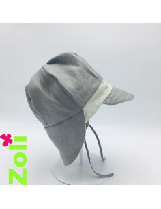 Chapeau soleil évolutif lin...