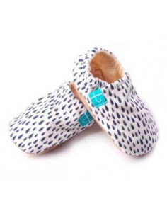 Chausson Titot coton+cuir...