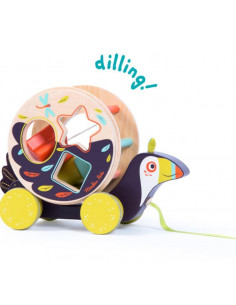 Boîte à formes toucan à...