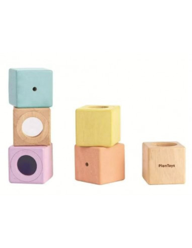 Blocs sensoriels - pastel
