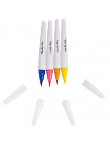 12 gros feutres pinceaux - Les Schmouks