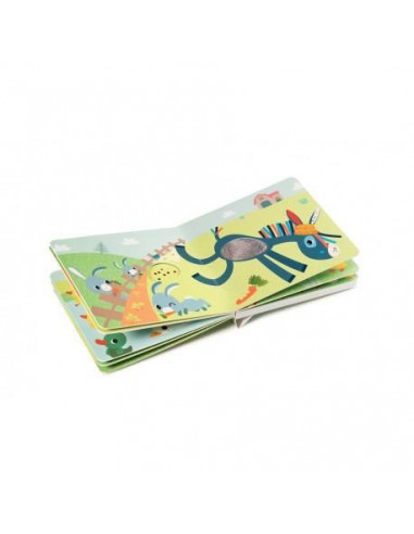 FUNKY FARM Livre tactile et sonore 