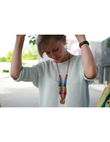 Collier d'allaitement Double Earthy...
