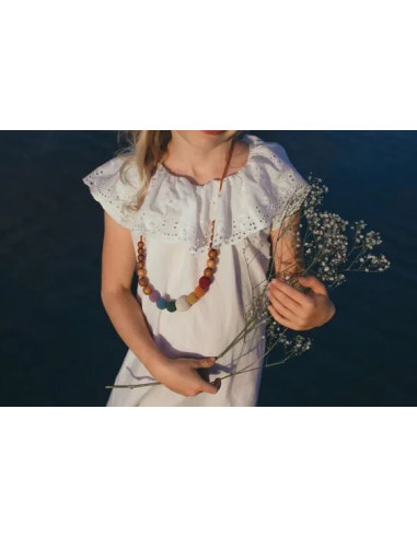 Collier d'allaitement Earthy Simple...