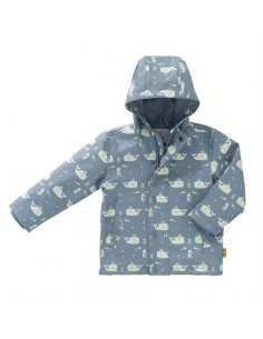 Imperméable Whale blue -...