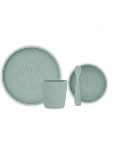 Set vaisselle silicone avec ventouse...