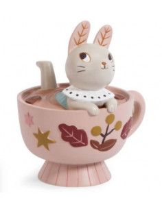 Tirelire lapin - Après la...