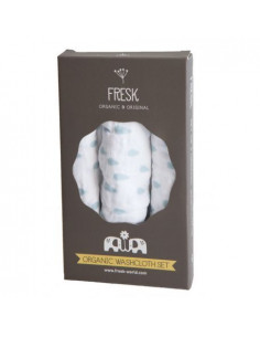 Gants de toilette coton bio...