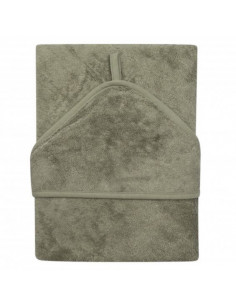 Cape de bain bambou 95x95cm...