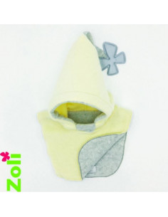 Bonnet bébé Citron - Gris...