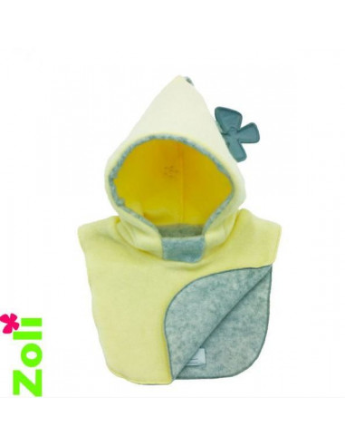 Bonnet bébé Citron - Gris Clair