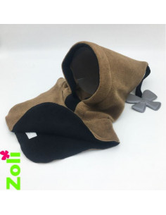 Bonnet bébé Camel - Noir 2