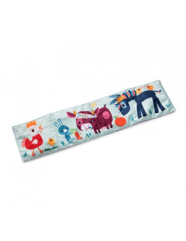 Imagier accordéon tissu - La Ferme