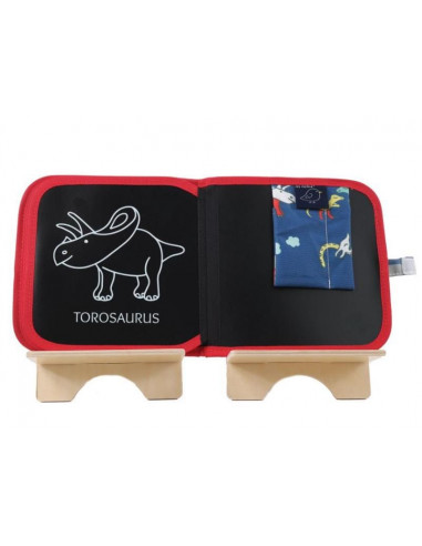 Cahier réutilisable ardoise illustré...