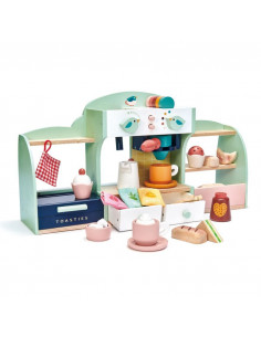 Café "Le nid d'oiseau" en bois