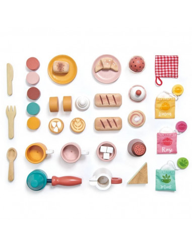 Café "Le nid d'oiseau" en bois