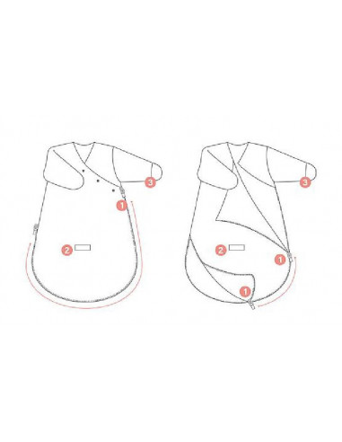 Gigoteuse Magic Bag 0-3m Pady jersey...