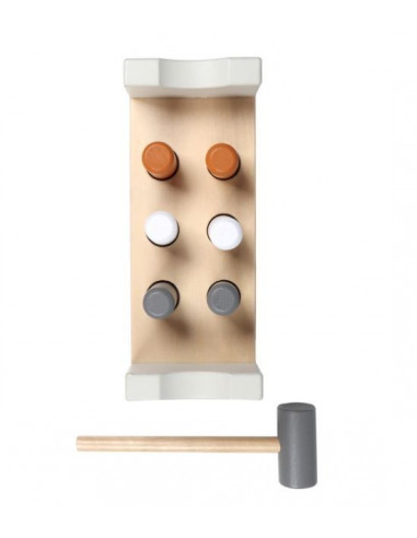 Jeu de marteau en bois