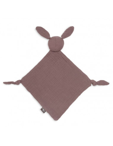 Doudou attache sucette Lapin - Chestnut