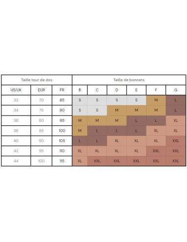 Brassière d'allaitement Curve T.M - Nude