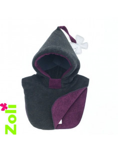 Bonnet bébé Anthracite -...