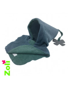 Bonnet bébé Bleu Gris - Vert
