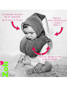 Bonnet bébé Anthracite -... 2