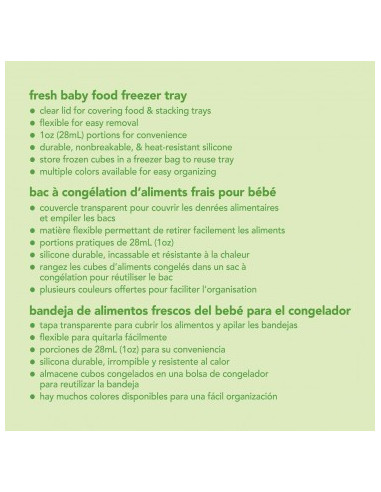 Bac congélation silicone à...