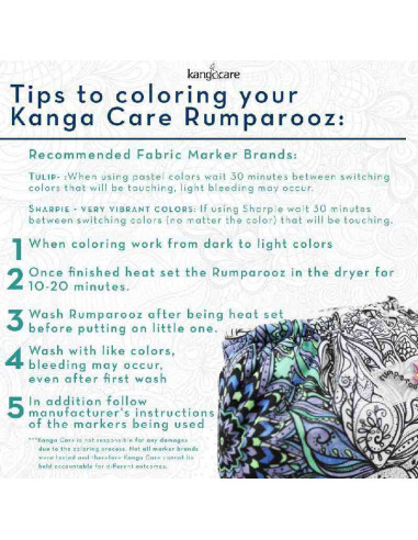 Pack 4 Couches lavables Rumparooz...