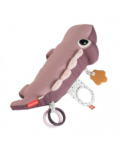 Peluche coussin d'activités Croco -...