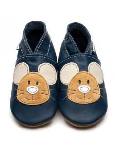 Chaussons en cuir Gripz...